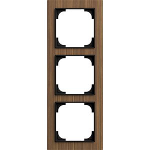 Afdekraam 3v art-hout walnoot