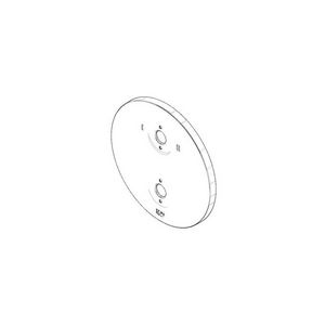 Rozet symbolen VS DB logo 150x9mm chr