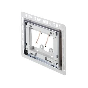DuraSystem Inbouwkader Chroom Hoogglans 290x35x210mm