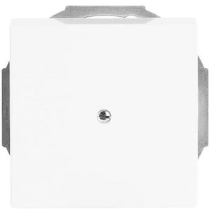 Centraalplaat inb draag zwakstr boring 10mm s-studiowit (1749-84)