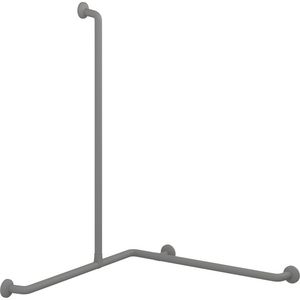 Hoekhandgreep combi. draaibaar 762x1200x1090mm PLUS antraciet