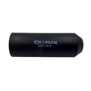 Krimpkap met thermoplastische lijm - SKH/10-4/zwart VVE=10