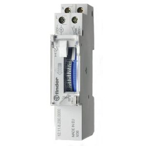 Tijdschakelklok 1 maakcontact 16A 230V AC 12.11.8.230.1000