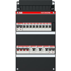 Groepenkast 3-fase 1 40A 4P ALS 63A 4P 30 mA 1SPF006972F0067