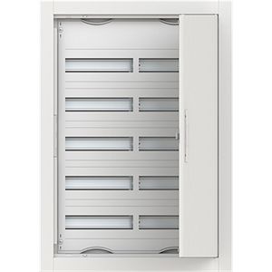 ComfortLine inbouwkast IP31 2 veldbreedte"s 5 rijen