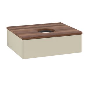 Wastafelonderkast Antao 600x190x500mm S.Grey Matt Lacquer K07012HJ