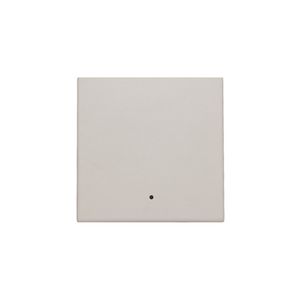 Afwerkingsset lens enkelvoudige elektr. Schakelaar l.grey