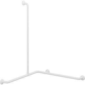 Hoekhandg. comb. douchestang 762x1200x1090mm PLUS wit