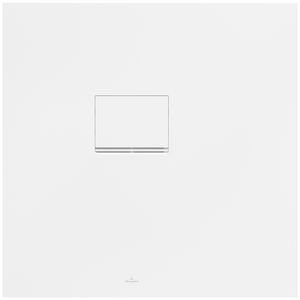 Douchebak Squaro Inf. hoekinb. LI 800x800mm Quaryl stone wh.