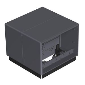 Telitank 118x118x97 polyamid grijs 11