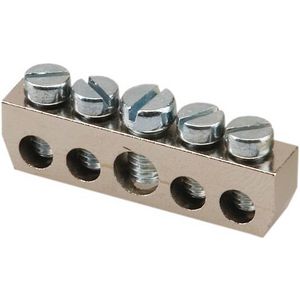 Aansluitblok 4x10mm² en 1x16mm²