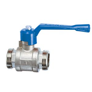 Kogelkraan CIM350L vernikkeld 1.1/4"bt. vlakd. 20bar VVE=16