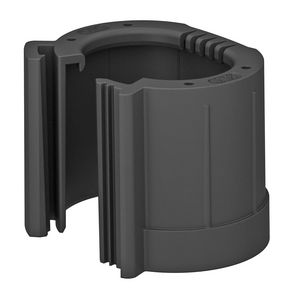 Eindpunt, deelbaar metrisch M25 polyeth. zwart VVE=50