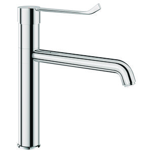 Mengkraan+hoge draaibare uitl H.165 L.220 hygien. hendel