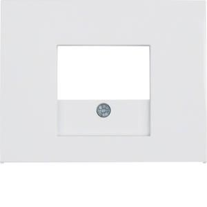 Centraaldoos RJ-datacontactdoos 2-v berker K.1/K.5 polarwit