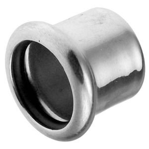 Eindkoppeling XPress CU verchroomd 15mm 7301C VVE=10