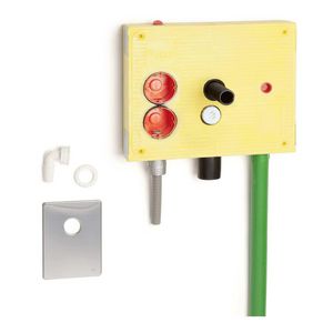 Wasmachine met contactdoos sanitairbox/inbouwelement RSB