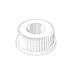 Bevestigingsdop Adapterring voor regelbu 09121203090