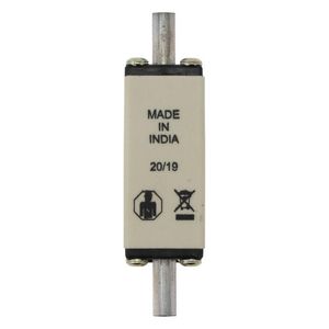 Zekering laagsp. 25A AC 690V NH000 gL/gG dubbele mel VVE=3