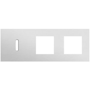 Afdekplaat 3-voud horiz. 71mm centerafst. 155-56705