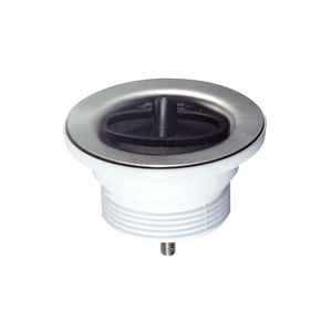 Afvoerplug PP wit incl. stop 1.1/2"x70mm McAlpine