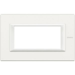 Afdekraam recht 4 modulen Axolute White