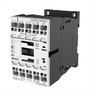 Magn.schakelaar DILM7-01(230V50HZ,240V60HZ) 3kW 0m1v Push-in