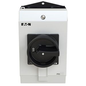 Hoofdschakelaar 3-polig + Nul 25A HOLD-functie 207296