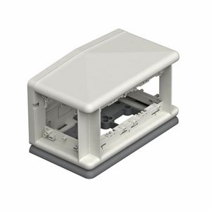 Telitank 225x125x125 polyamid lichtgrijs