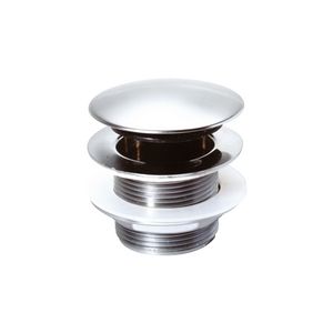 LX Badafvoerclicker chroom 1.1/2"x70mm McAlpine