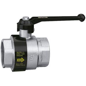 kogelafsluiter met ingebouwde keerklep 2"bn. sanitair