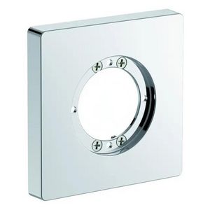 Rozet 1-gats 100x100mm A963724AA chroom