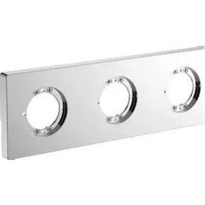 Rozet 3-gats 100x266mm A963732AA chroom
