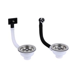 Mc.Alpine korfplug m.overloop RVS rechthoekig