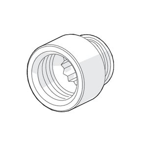 Verlenging G1/2 15mm SW12