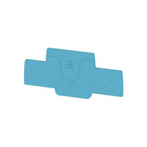 Afsluit- eindplaatterminals blauw h:82mm b:2 m VVE=20
