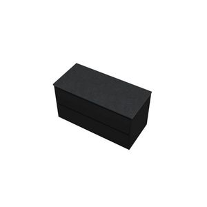 Proline Top afdekplt hardst en OK Sym Mat zwart/BLuSt 100x46