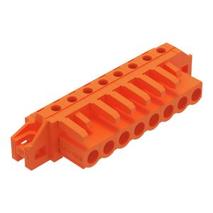 THT FE steker HA raster 5,08mm oranje 232-268/031-000 VVE=50