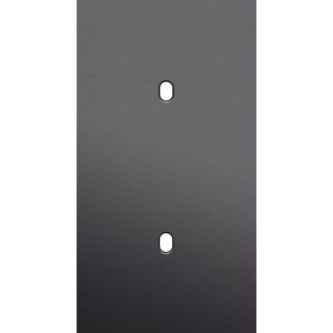 Tweevoudige afdekpl. verticaal 71mm centerafstand twee enkel