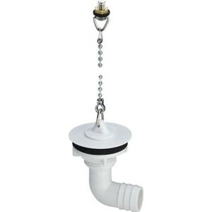 Afvoerplug Spec. 3/4x50 kunststof/wit 73731-125523