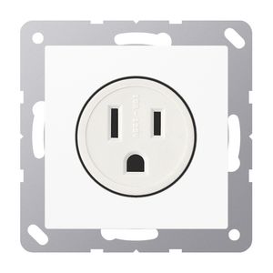 Wandcontactdoos alp.wit Us-Nema 15 A A(S)500