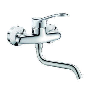 Muurmengkraan spoelt draaibare uitl L.200 open greep S/C