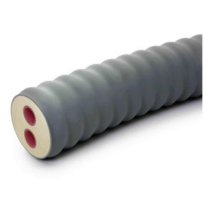 Lengte a 1m. Buis RAUTHERMEX DUO PLUS SDR 11 63+63/202 Plus