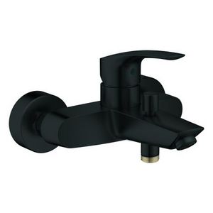 Eurosmart 1-geeps. badmengkraan mat zwart hoh 150mm incl. S-koppelingen (prof)