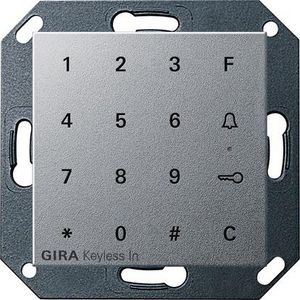 Gira Keyless In codeklavier System 55 kl.alum.