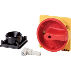 Draaigreep P3 handslotvergrendeling RD/GL voor as 4k6