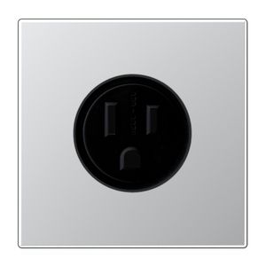 Wandcontactdoos US-Nema 15A LS aluminium