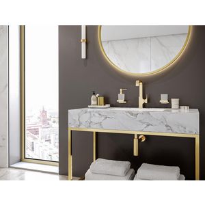 Wastafelmengkraan 230 1-hendel Metropol 32511990 polished gold optic