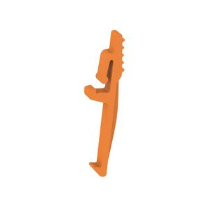 Vergrendelingsclips Wemid oranje 2482720000 VVE=25