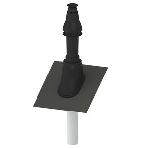 Combipakket dakdoorvoer EasySafe Skyline 60/100 L=1625mm incl. doorvoerpan FX Easy